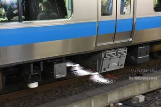 京浜東北線E233系に「線路設備モニタリング装置」