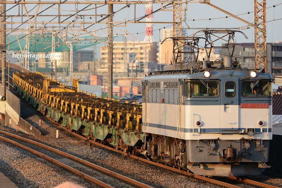 貨物列車 甲種 配給 8 臨zawa混合列車