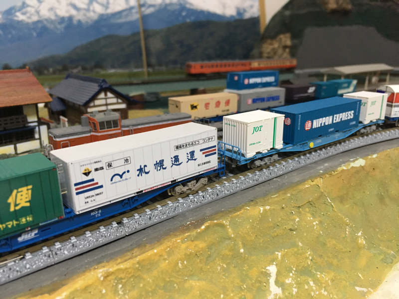 KATOコキ104が車体色変更へ: 臨zawa混合列車